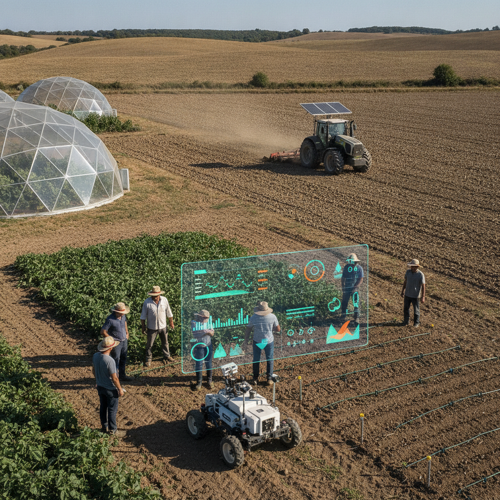 Illustration : Sécheresse : entre urgence et résilience, le rôle crucial de l'AgTech pour l'avenir des filières